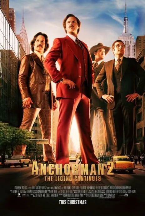 پوستر Anchorman 2: The Legend Continues
گوینده ۲: افسانه ادامه دارد