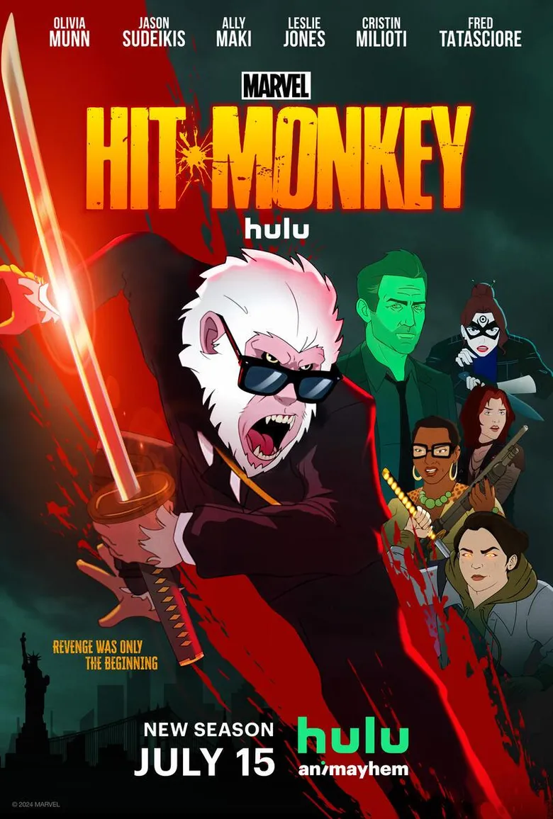 پوستر Marvel's Hit-Monkey
میمون آدمکش
