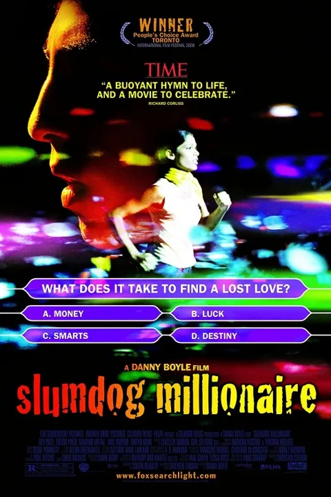 پوستر میلیونر زاغه نشین Slumdog Millionaire