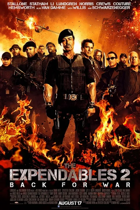 پوستر بی مصرف ها ۲ The Expendables 2