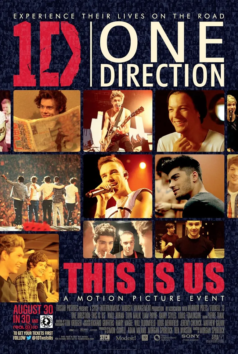 پوستر One Direction: This Is Us
این ما هستیم