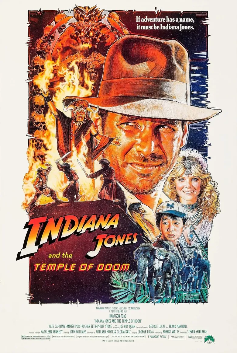 پوستر Indiana Jones and the Temple of Doom
ایندیانا جونز و معبد مرگ