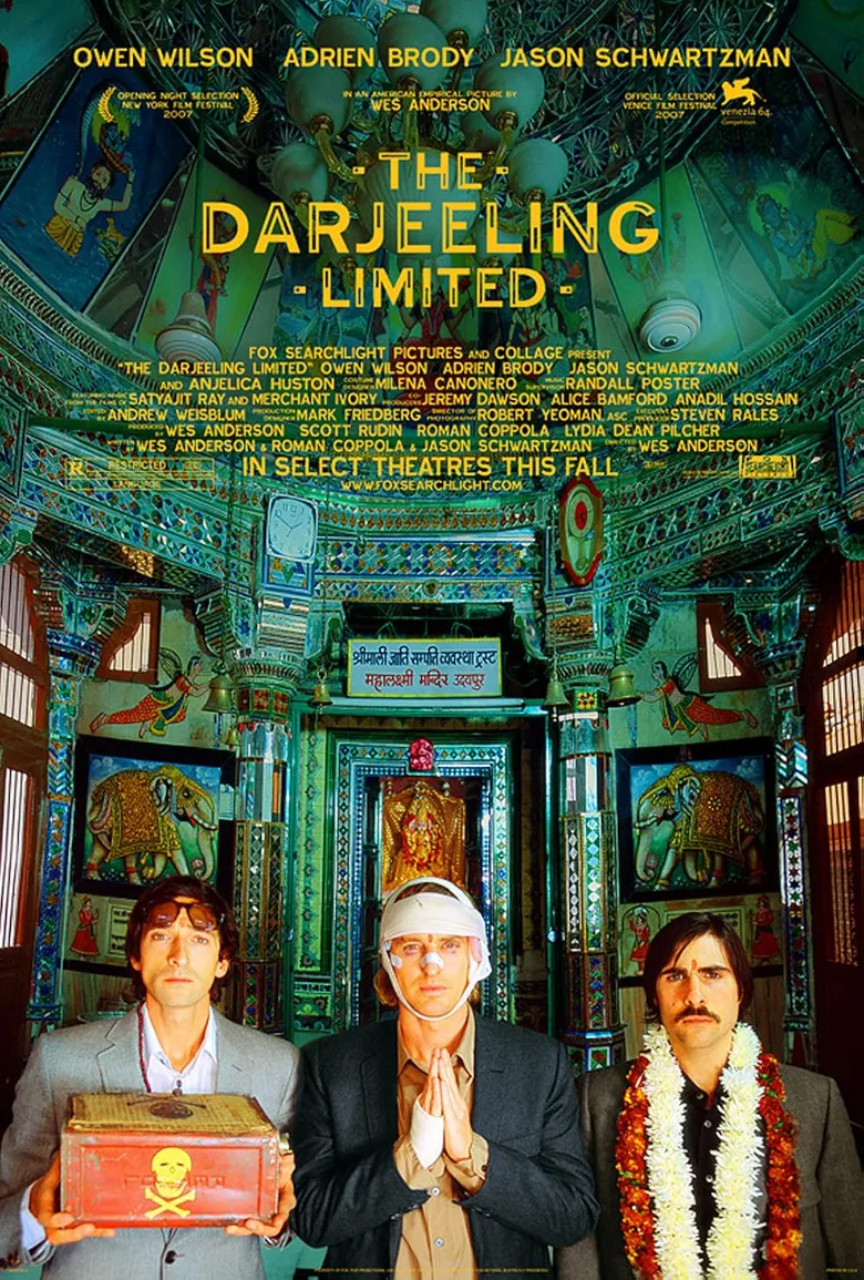 پوستر The Darjeeling Limited
دارجلینگ محدود