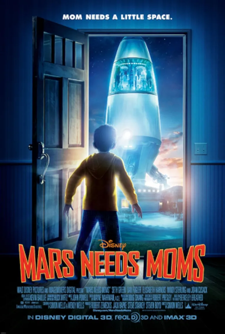 پوستر Mars Needs Moms
مریخ به مادر نیاز دارد