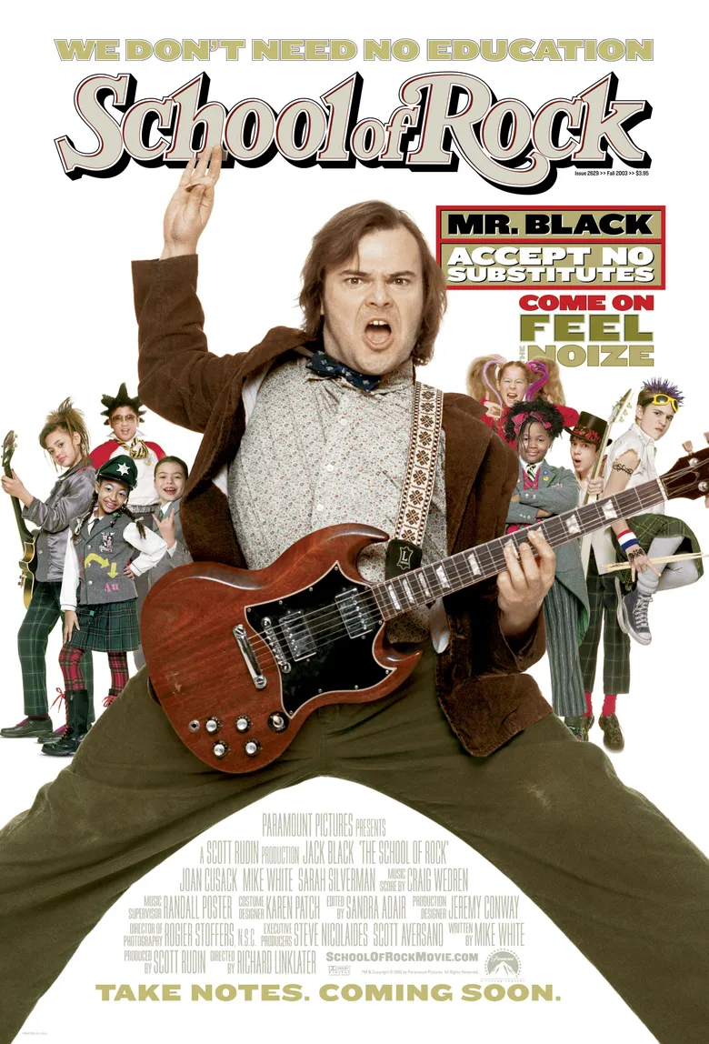 پوستر School of Rock
مدرسه راک
