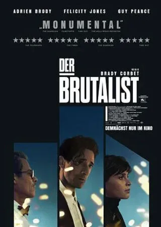 پوستر The Brutalist
بروتالیست