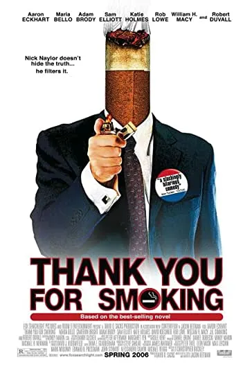 پوستر Thank You for Smoking
ممنون ک سیگار میکشید