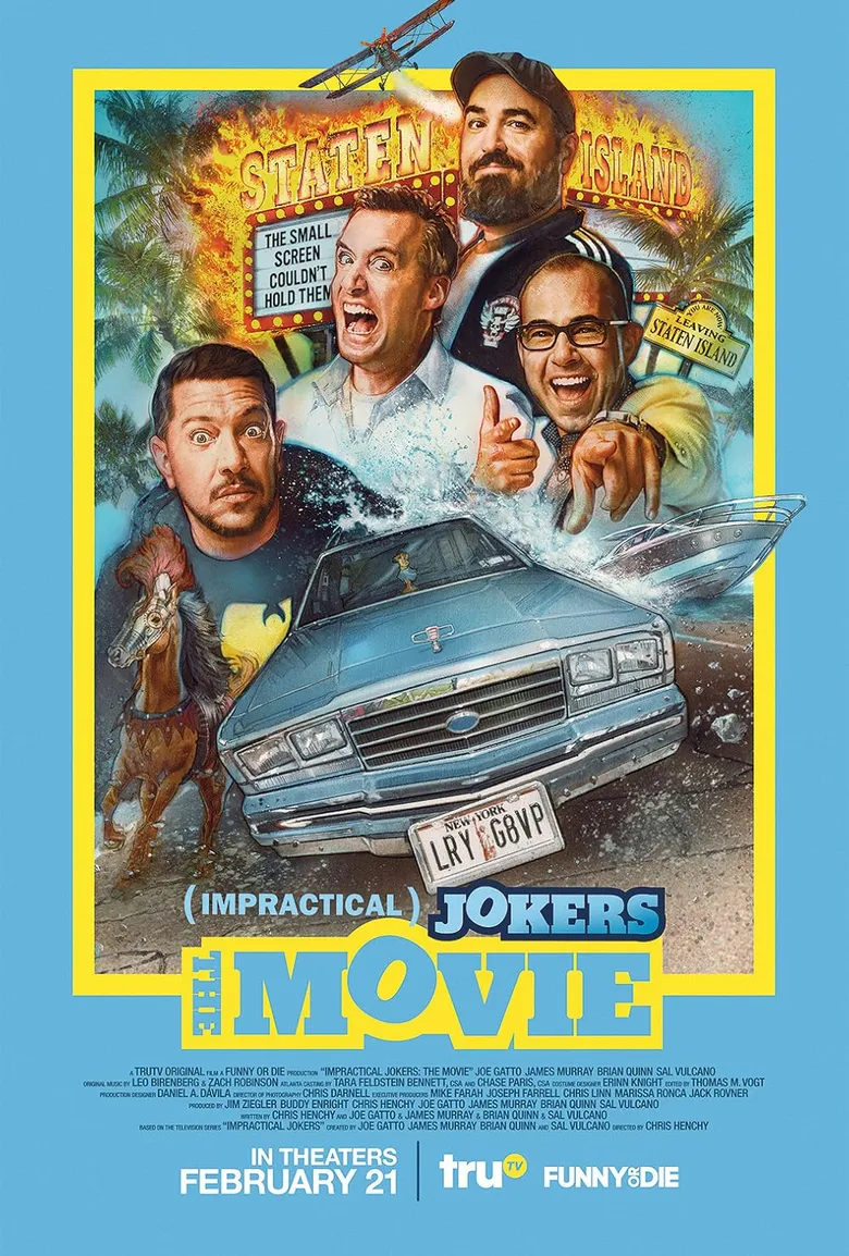 پوستر Impractical Jokers: The Movie
دلقک های بی عرضه