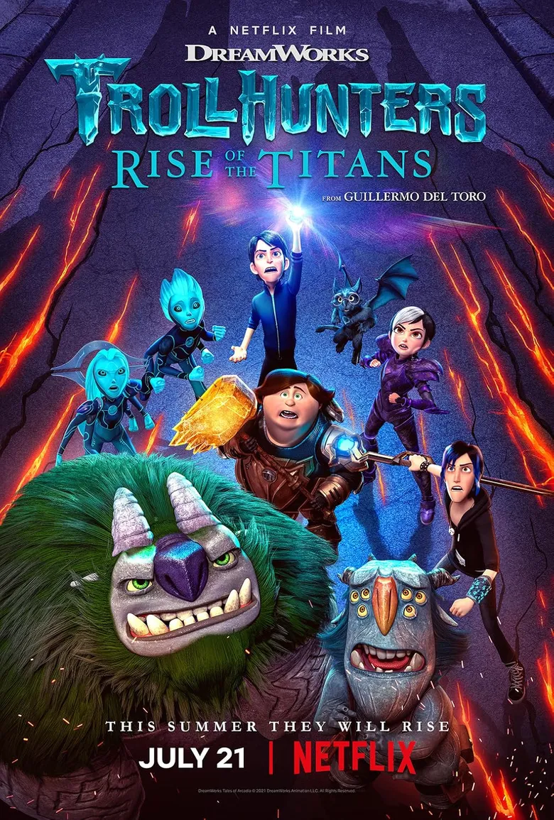 پوستر Trollhunters: Rise of the Titans
شکارچیان ترول: ظهور تایتان ها