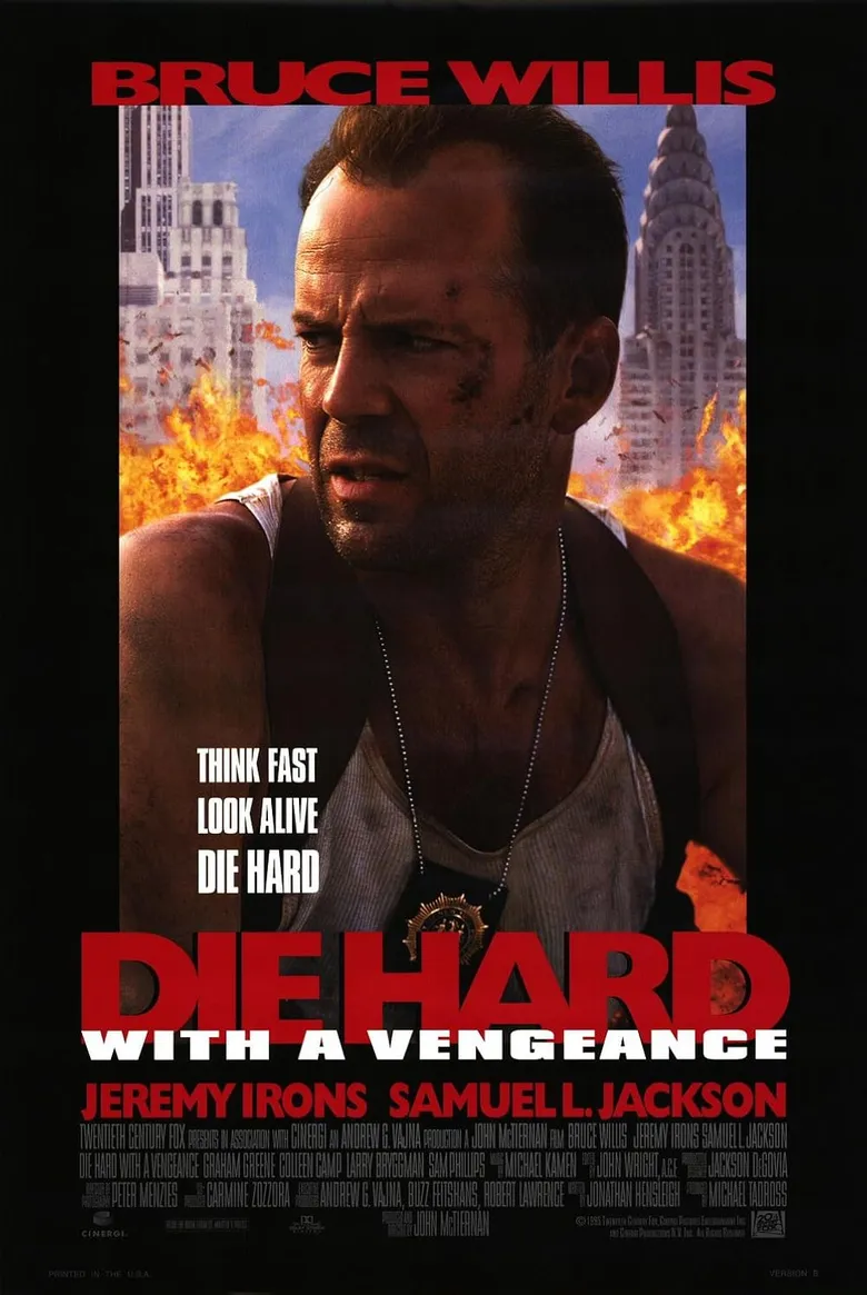 پوستر Die Hard with a Vengeance
جان سخت ۳
