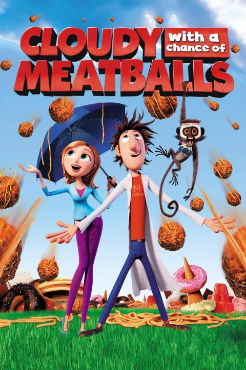پوستر ابری با احتمال بارش کوفته قلقلی Cloudy with a Chance of Meatballs
