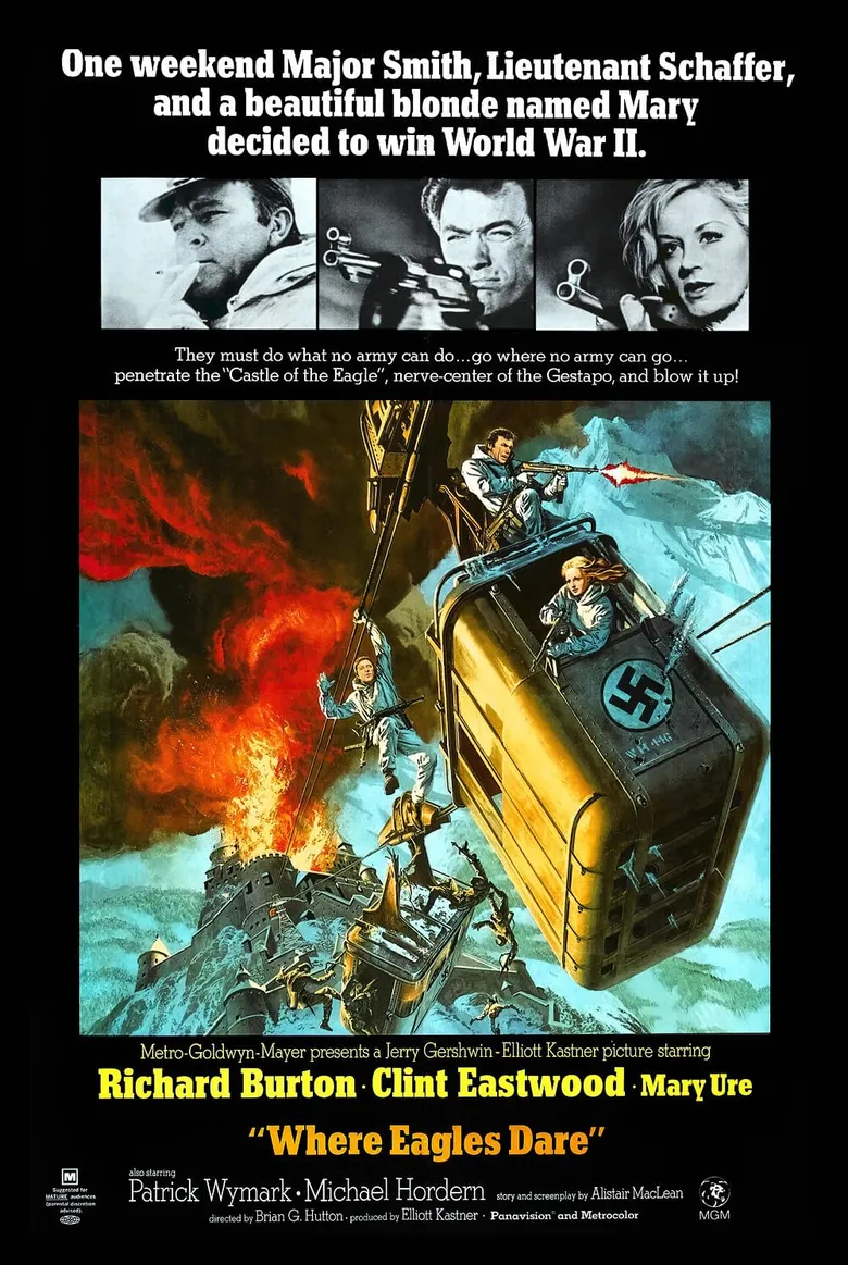 پوستر Where Eagles Dare
قلعه عقاب ها