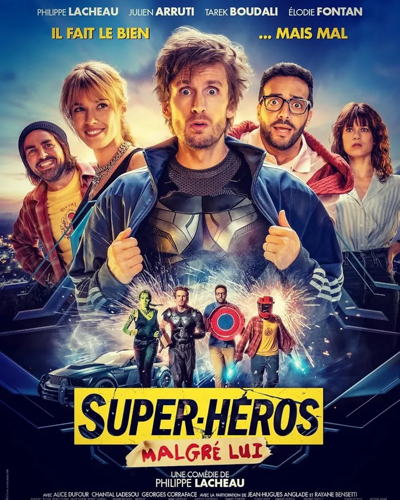 پوستر Superwho?
- Super-héros malgré lui