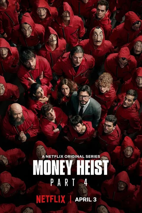 پوستر سرقت پول ، خانه کاغذی Money Heist