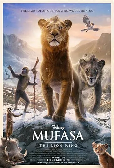 پوستر Mufasa: The Lion King
موفاسا: شیرشاه