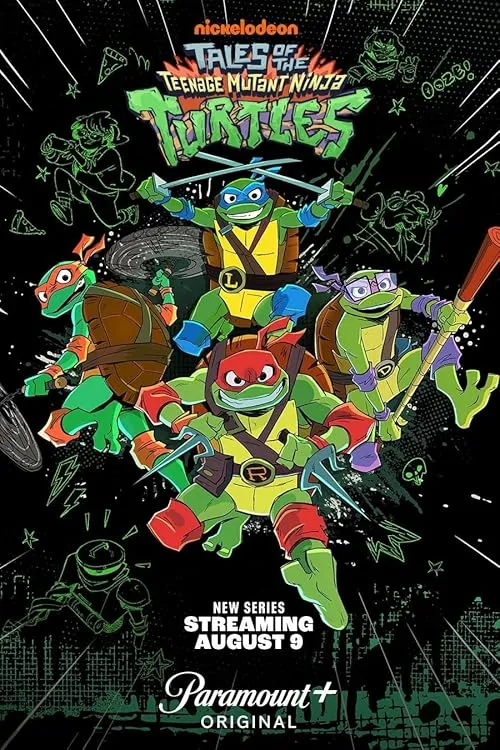 پوستر Tales of the Teenage Mutant Ninja Turtles
ماجراهای نوجوانی لاک پشت های نینجا