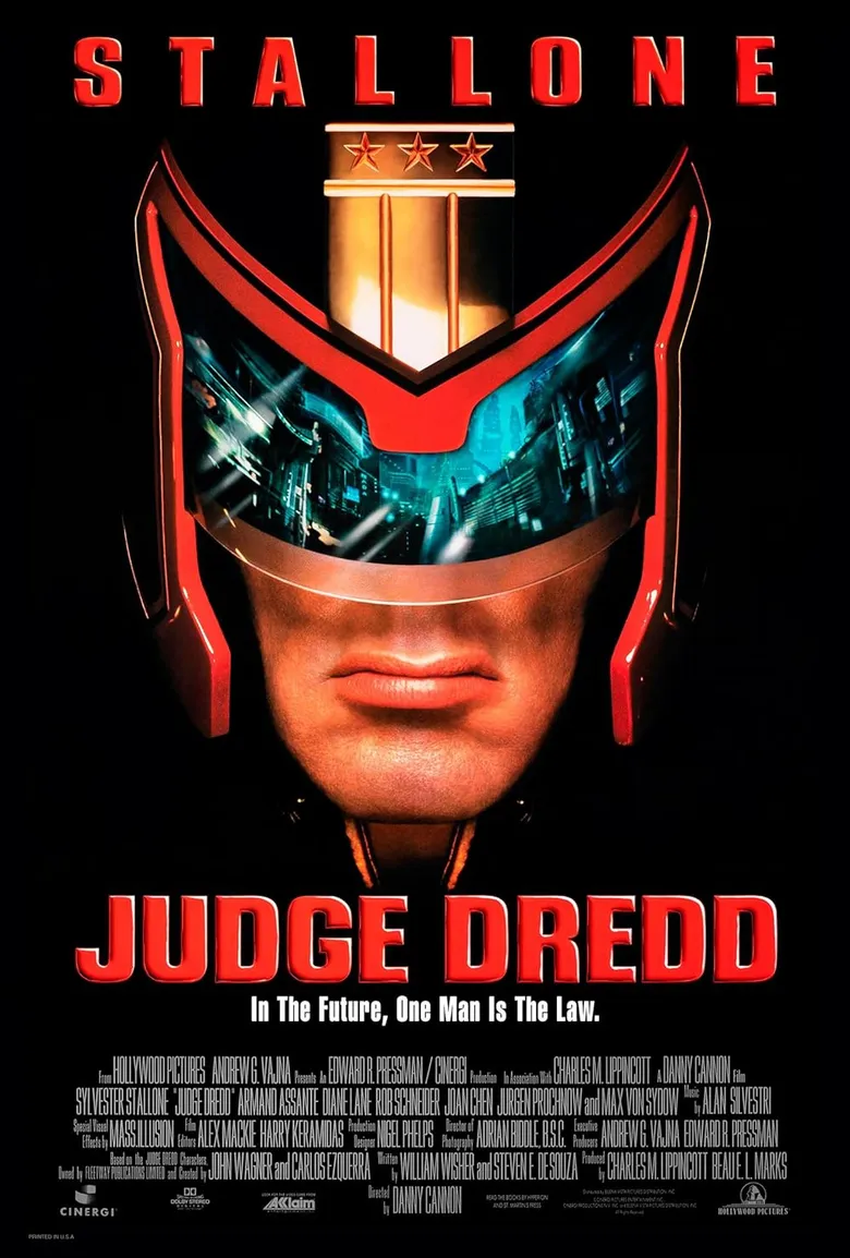 پوستر Judge Dredd
قاضی درد