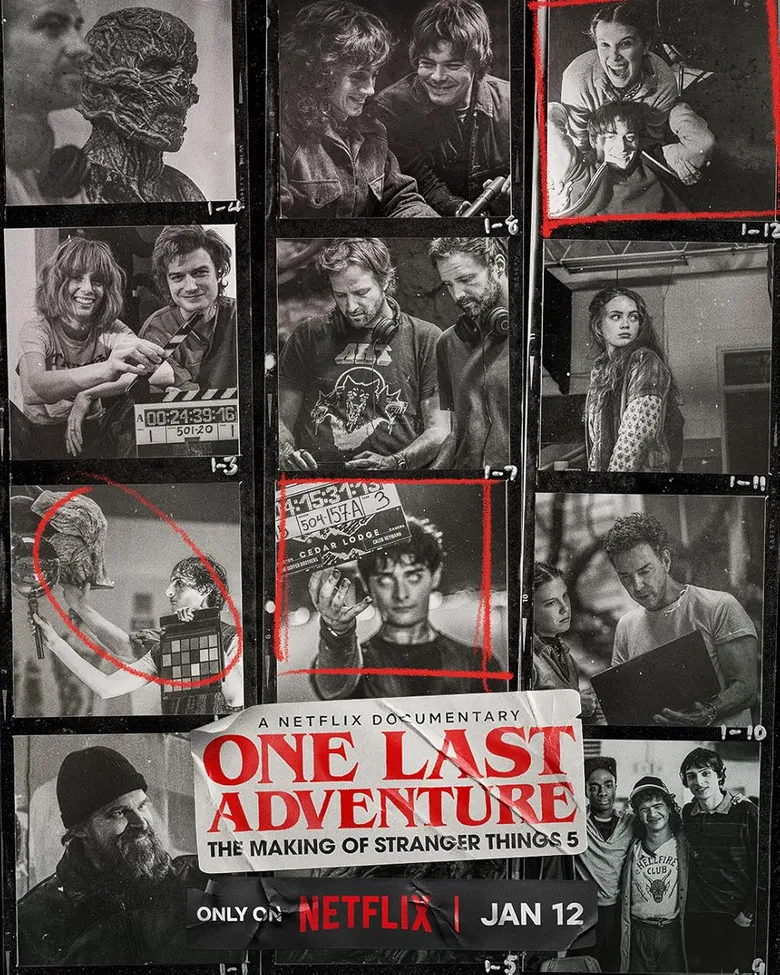 پوستر One Last Adventure: The Making of Stranger Things 5
یک ماجراجویی آخر: ساخت فصل پنجم چیز های عجیب