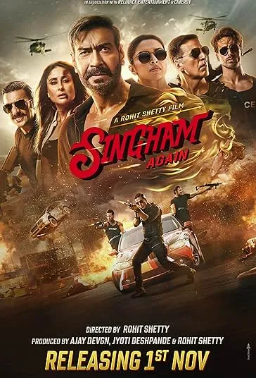 پوستر Singham Again
دوباره سینگهام