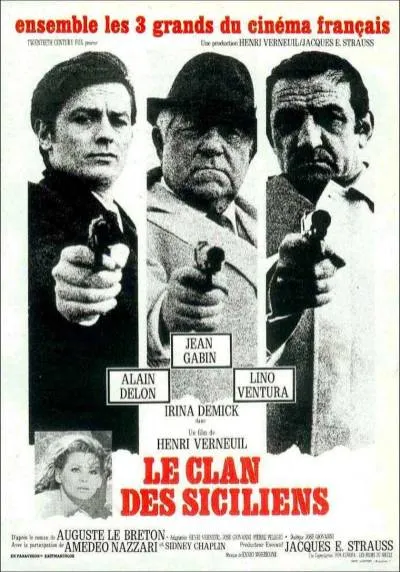 پوستر The Sicilian Clan
دسته سیسیلی ها