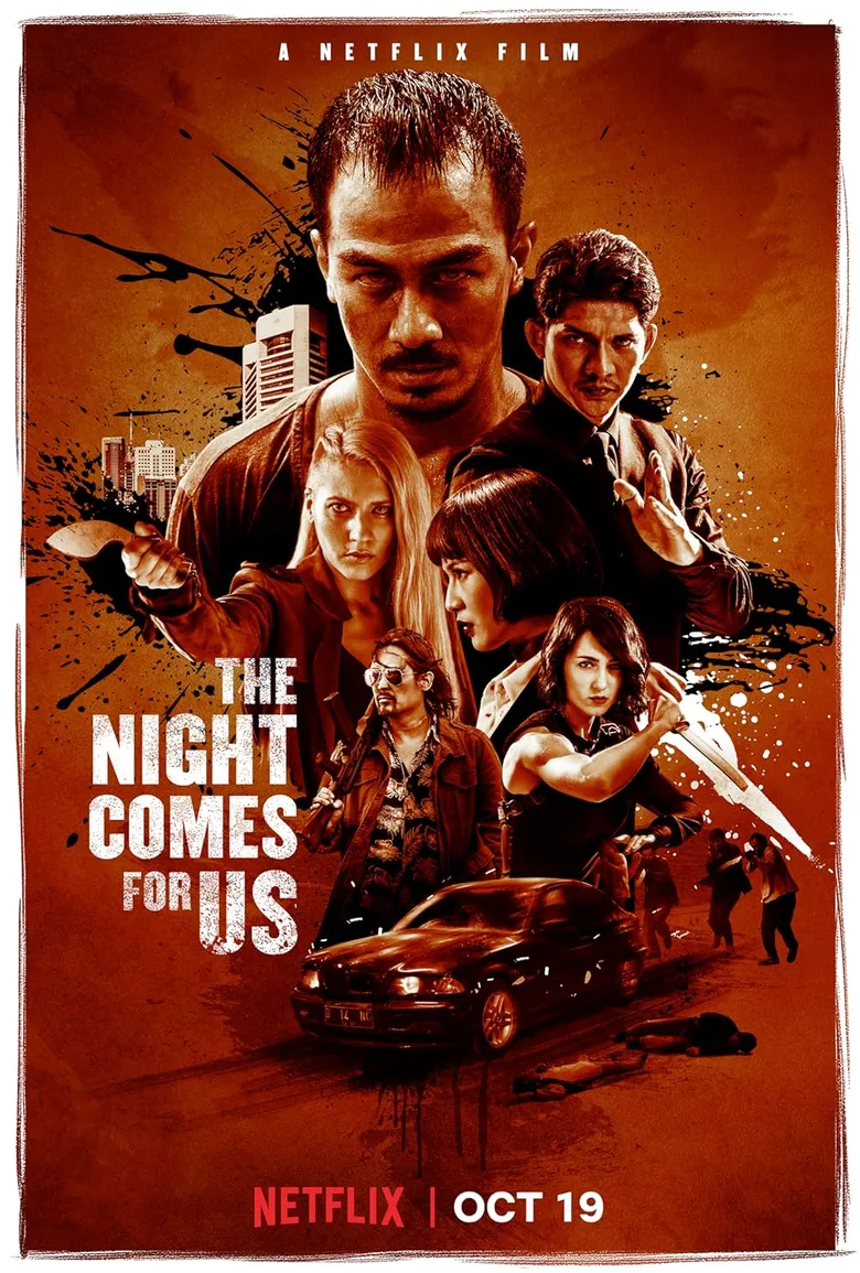 پوستر The Night Comes for Us
شب برای ما می آید