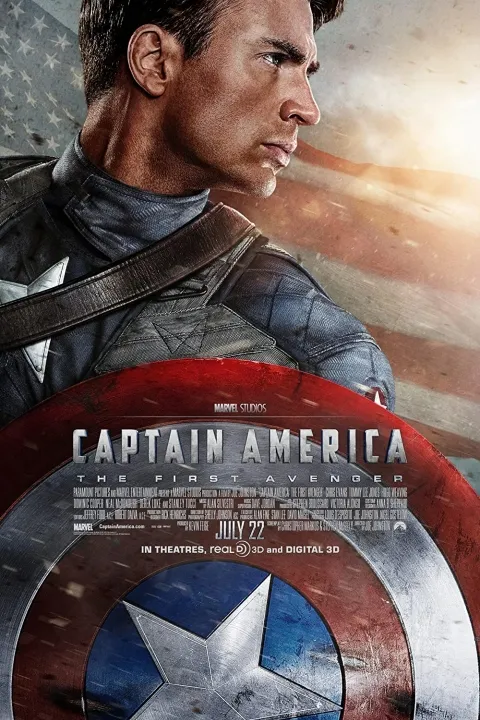 پوستر کاپیتان آمریکا: نخستین انتقامجو Captain America: The First Avenger