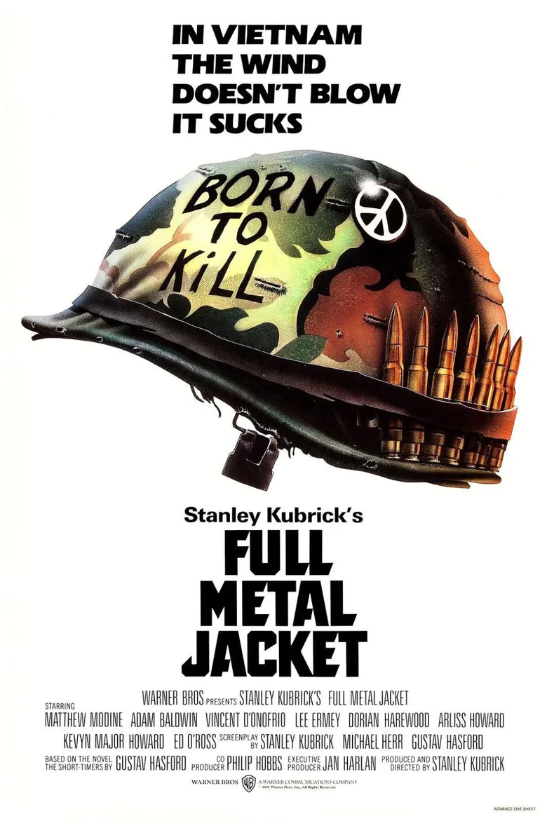 پوستر Full Metal Jacket
غلاف تمام فلزی