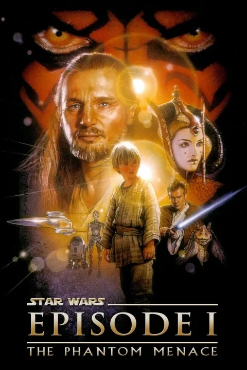 پوستر Star Wars: Episode I – The Phantom Menace جنگ ستارگان: قسمت اول – تهدید شبح